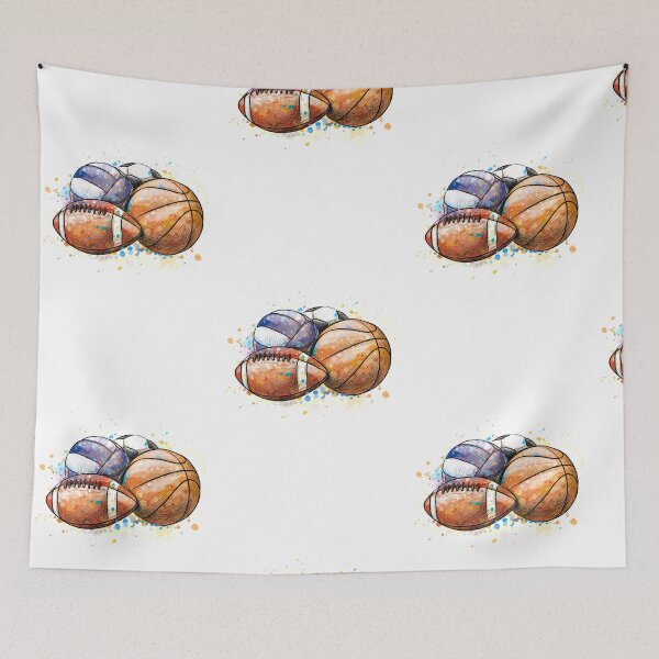 Item preview, Colorful sports balls designed and sold by RIDVAN | Visual Art & Design.