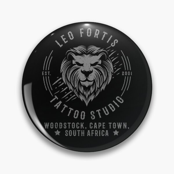 Item preview, Leo Fortis (Brave Lion)Tattoo Studio Design, Cape Town, South Africa designed and sold by Proverbial Wisdom Design.