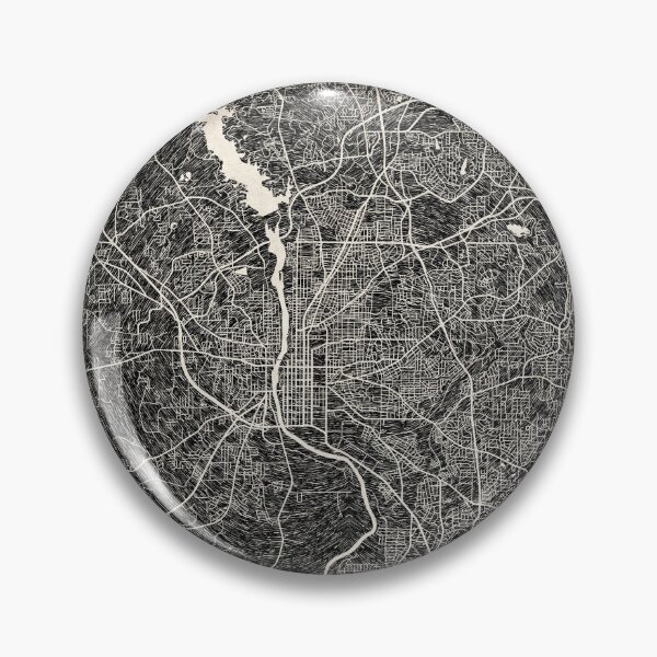 Item preview, Columbus map Georgia Ink lines designed and sold by InkMaps.