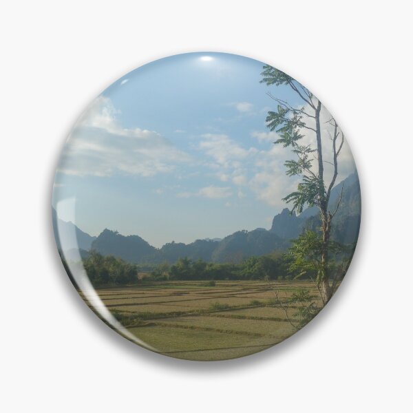 Item preview, Rice Paddies Near Vang Viang designed and sold by Vagabondlens.