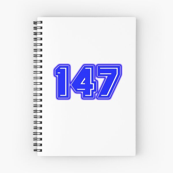 Item preview, Blue Number 147 designed and sold by sport-blue.