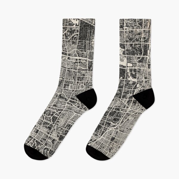 Item preview, Coral Springs map Florida Ink lines designed and sold by InkMaps.