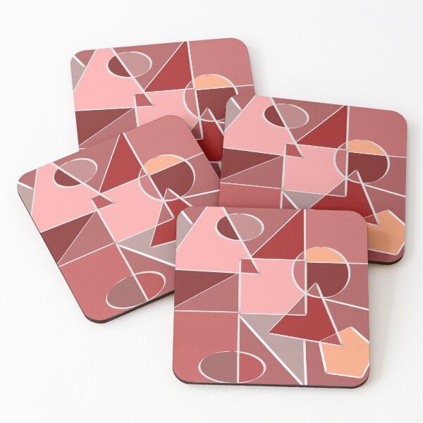 Item preview, Geometric Shapes // Abstract Art designed and sold by CozyTeaLovers.