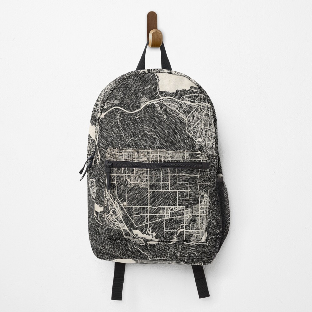 Vista previa del artículo con la obra «Mochila», diseñado y vendido por InkMaps.