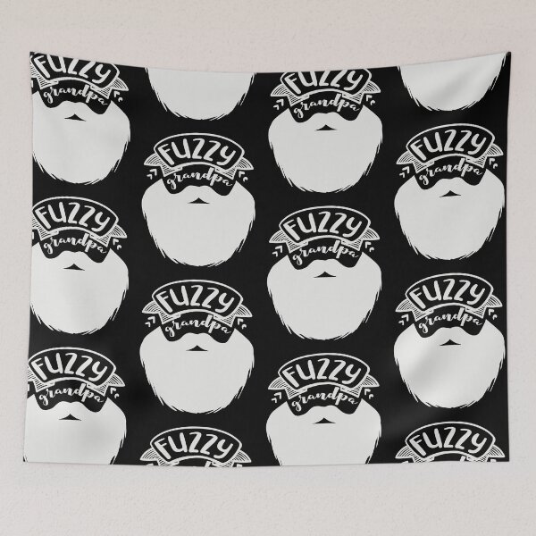 Item preview, Fuzzy Grandpa designed and sold by FOX1999-Design.