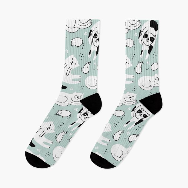 Item preview, Cute Pattern Of Cats And Mouse, Simple Colorful Design, Cat Pattern designed and sold by PandaSoul.