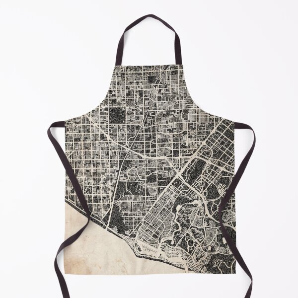 Item preview, Costa Mesa map California ink lines 2 designed and sold by InkMaps.