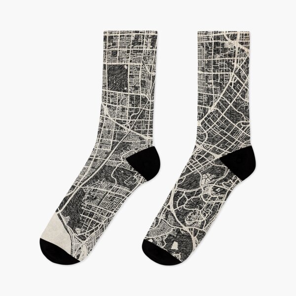 Item preview, Costa Mesa map California ink lines designed and sold by InkMaps.