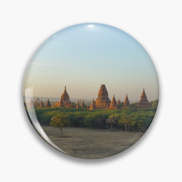 Item preview, Sunset Over Temples at Old Bagan designed and sold by Vagabondlens.