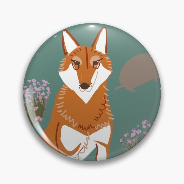 Item preview, Caberu pattern in teal Ethiopian Wolf designed and sold by belettelepink.