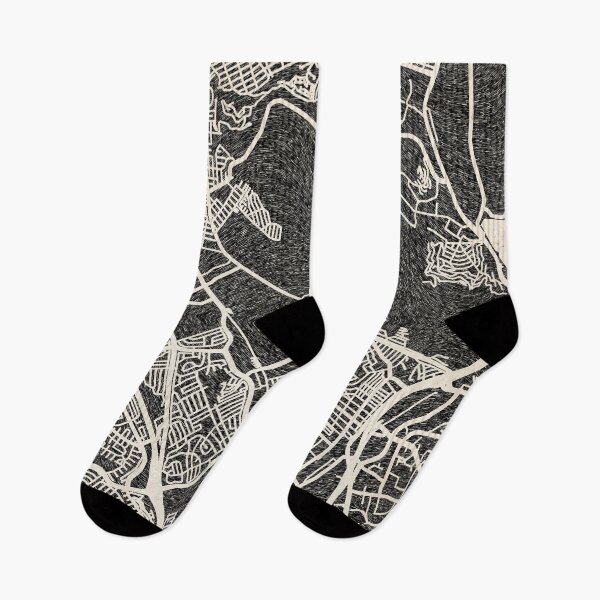 Item preview, Daly City map California Ink lines designed and sold by InkMaps.