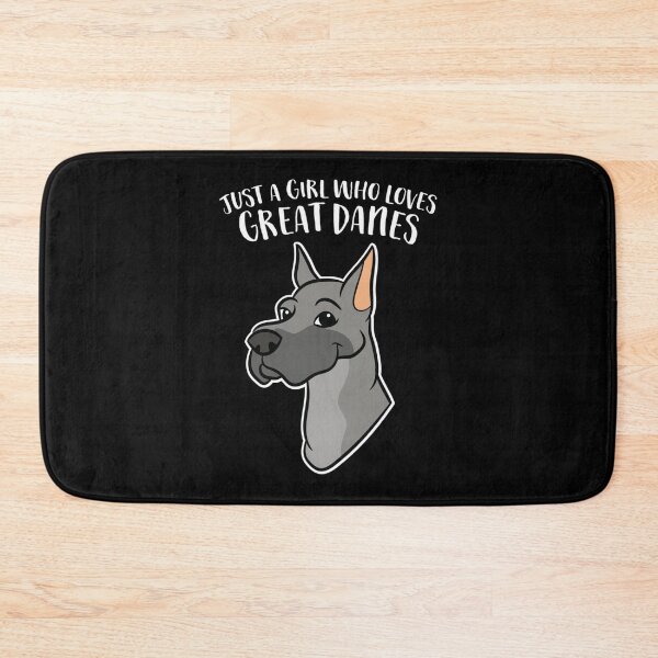 Item preview, Great Dane Dog Girl Just a Girl Who Loves Great Danes | Perfect Gift designed and sold by sharajudi.