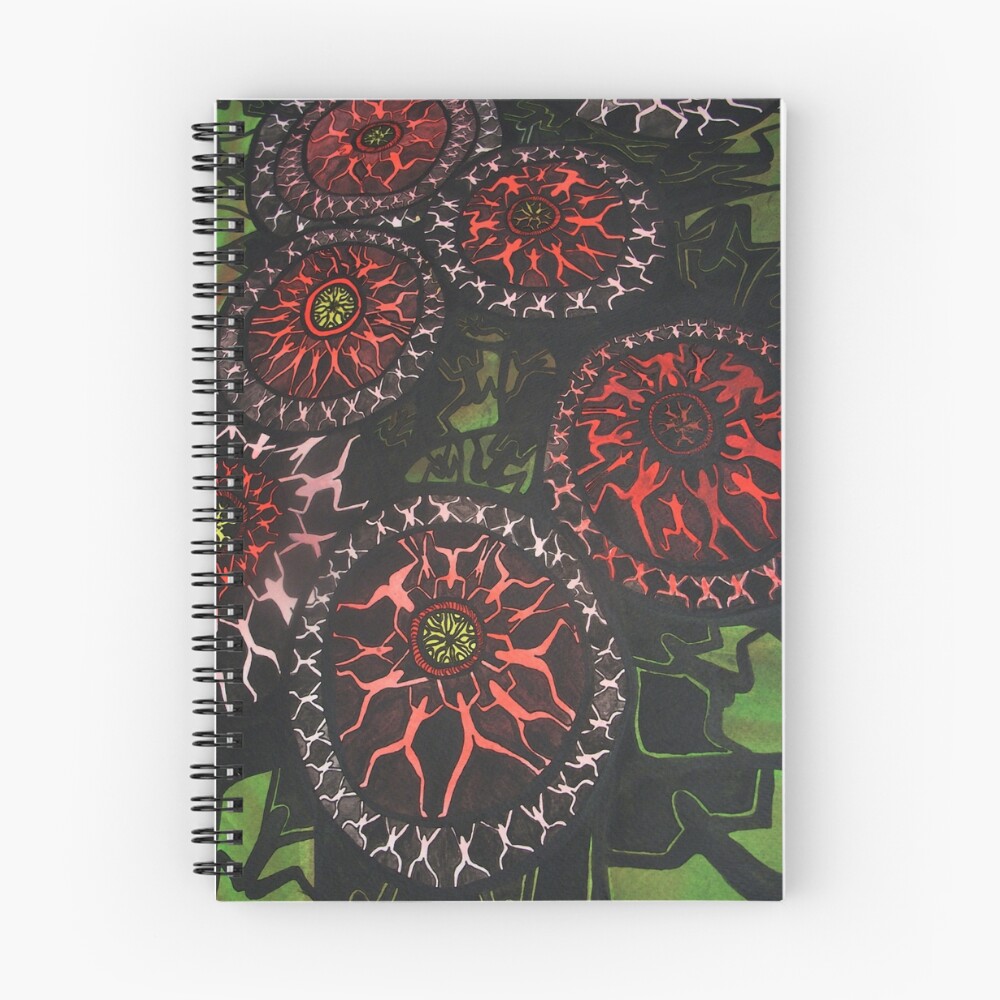 Item preview, Spiral Notebook designed and sold by grarbaleg.