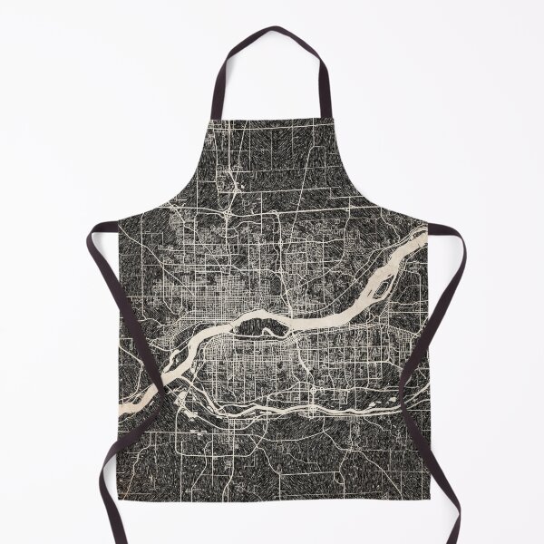 Item preview, Davenport map Iowa ink lines designed and sold by InkMaps.