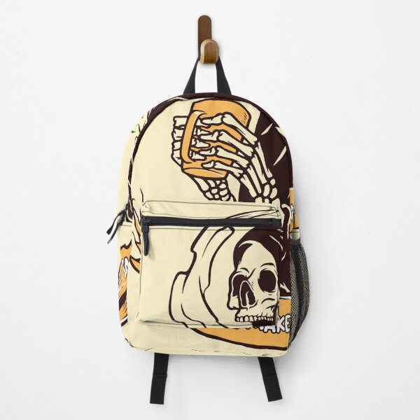 Item preview, Coffee makes me feel alive - Funny coffee skull skeleton designed and sold by NastySquad.