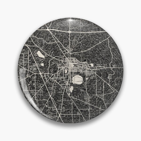 Item preview, Davie map Florida Ink lines designed and sold by InkMaps.