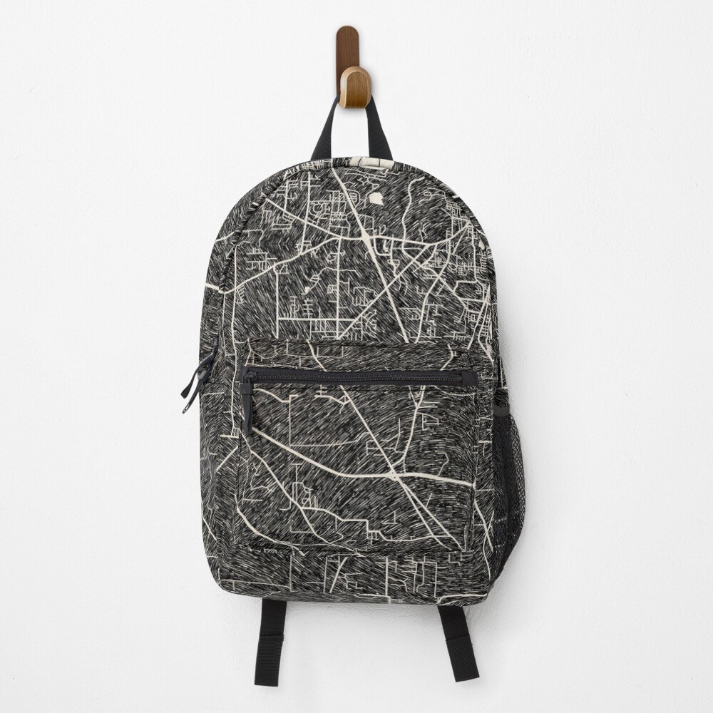 Vista previa del artículo con la obra «Mochila», diseñado y vendido por InkMaps.