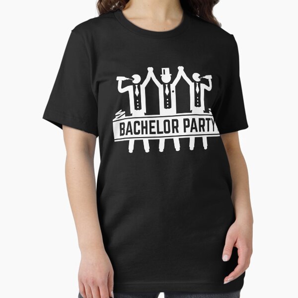 Item preview, Bachelor Party (Stag Night, Team Groom, Groomsmen / White) designed and sold by MrFaulbaum.