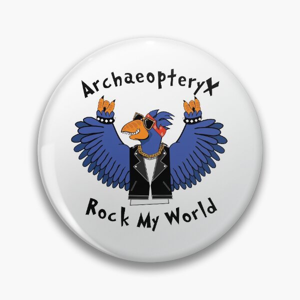 Item preview, Rocker Archaeopteryx Rock My World ( Urvogel Edit ) designed and sold by WULFLAND ARTS.