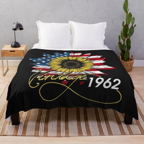 Item preview, Womens Vintage 1962 Sunflower 4th July Independence Day Patriotic designed and sold by coraclr.