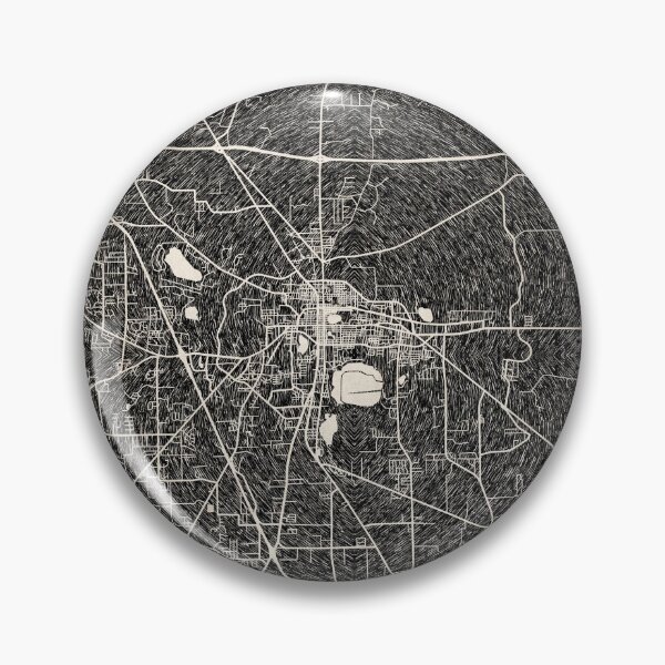 Item preview, Davie map Florida Ink lines 2 designed and sold by InkMaps.