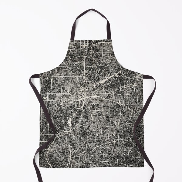 Item preview, Dayton map Ohio Ink lines designed and sold by InkMaps.