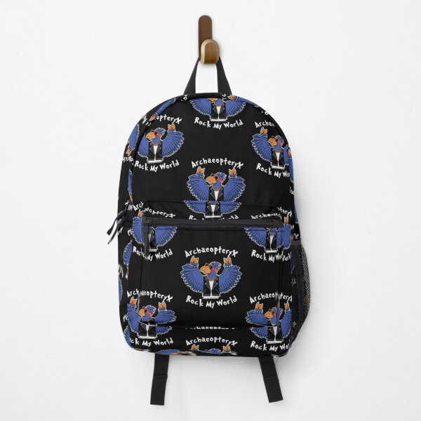 Item preview, Archaeopteryx Rock My World ( Black Version ) designed and sold by WULFLAND ARTS.