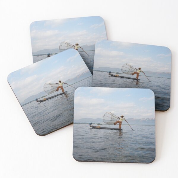 Item preview, Intha Fisherman Inle Lake Myanmar designed and sold by Vagabondlens.