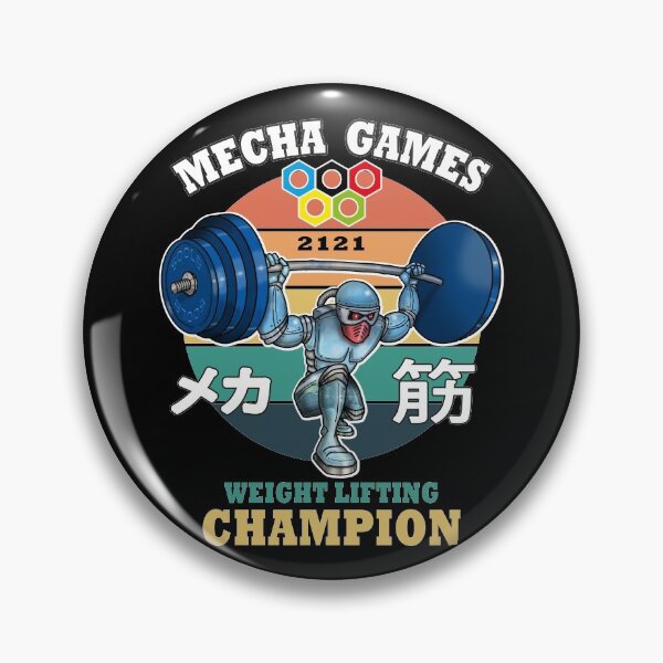 Item preview, Mecha Muscle Robot Weight Lifting Champion designed and sold by Status71.