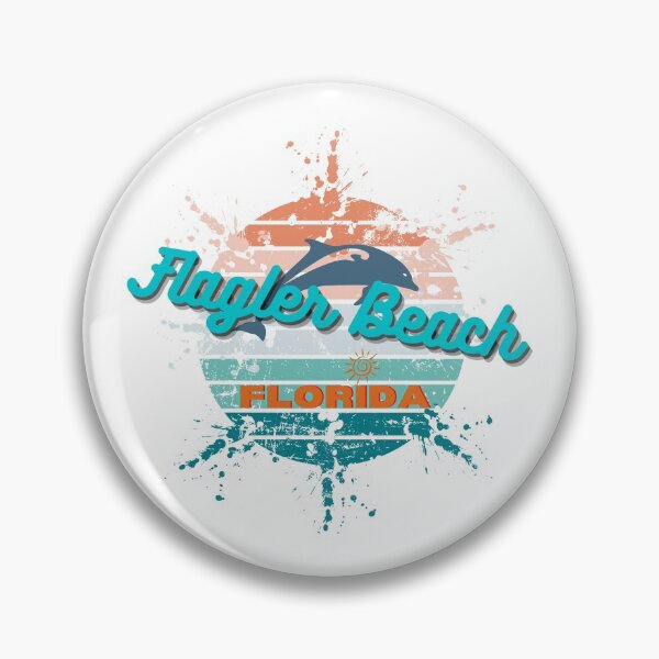 Item preview, Flagler Beach Florida Exploding Distressed Retro Sunset designed and sold by adriana-holmes.