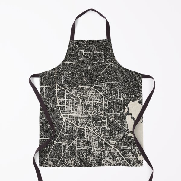 Item preview, Denton map Texas Ink lines designed and sold by InkMaps.