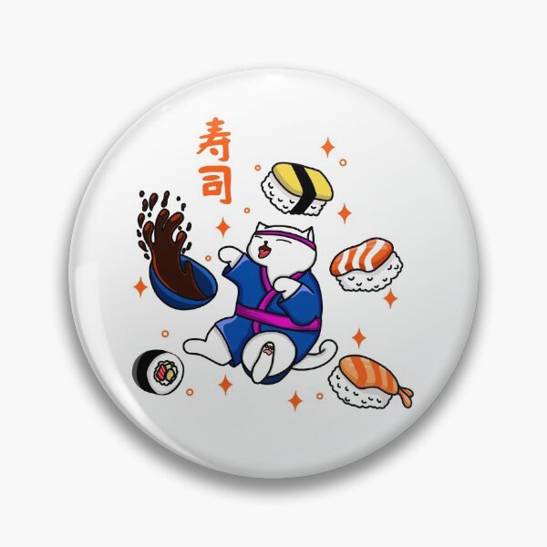 Item preview, Cat Sushi Chef designed and sold by Kimprut.