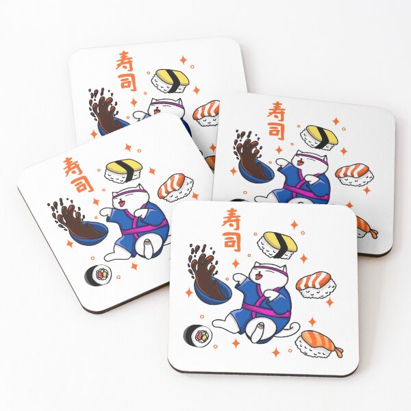 Item preview, Cat Sushi Chef designed and sold by Kimprut.