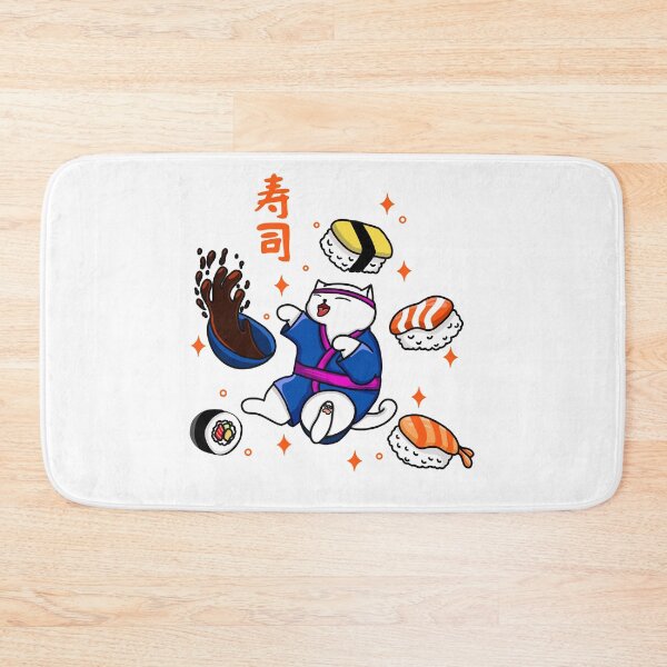 Item preview, Cat Sushi Chef designed and sold by Kimprut.