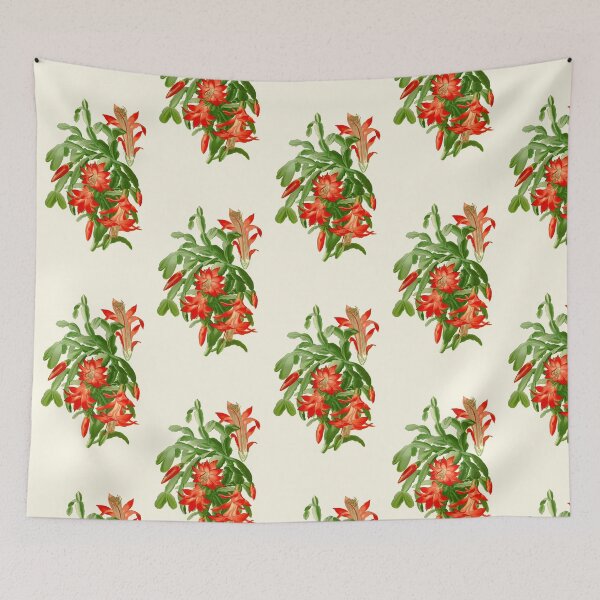 Item preview, Christmas Cactus - Epiphyllum Truncatum - Botanical Illustration designed and sold by chimakingthings.