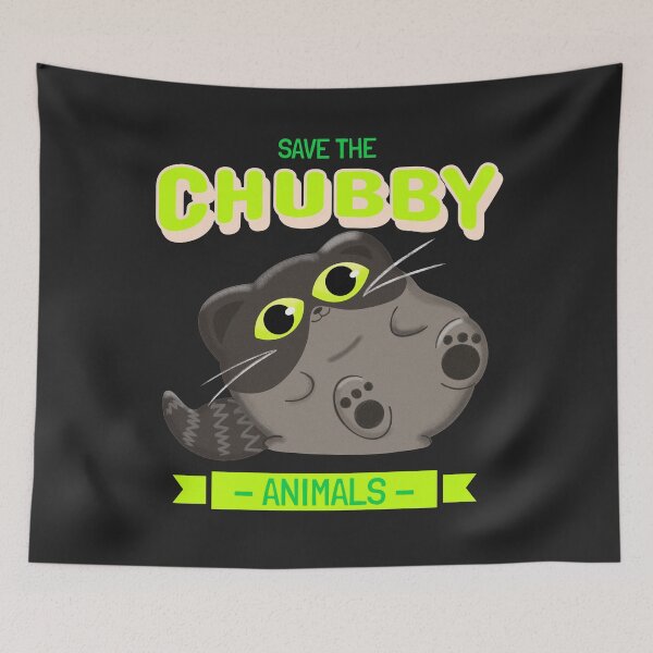 Item preview, Save the Chubby Animals #1 designed and sold by Hypnotees.
