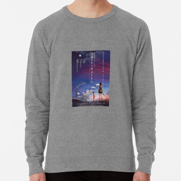 5 Centimeters Per Second hoodies 5 Centimeters Per Second Five Love Ldr  Distance Sad - AliExpress