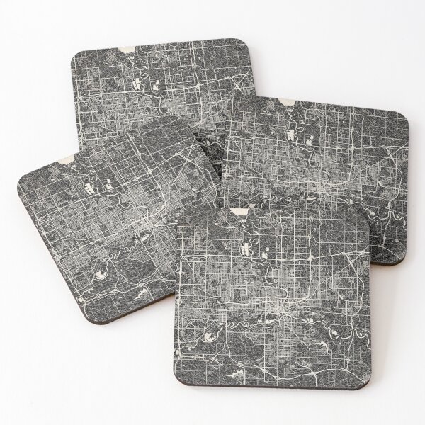 Item preview, Des Moines map Iowa Ink lines designed and sold by InkMaps.