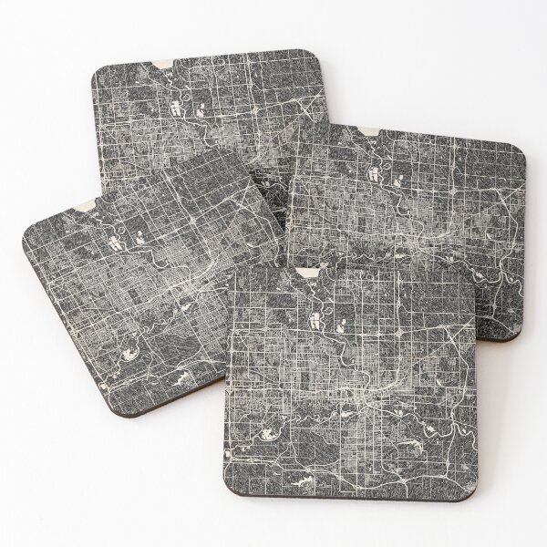 Item preview, Des Moines map Iowa Ink lines designed and sold by InkMaps.