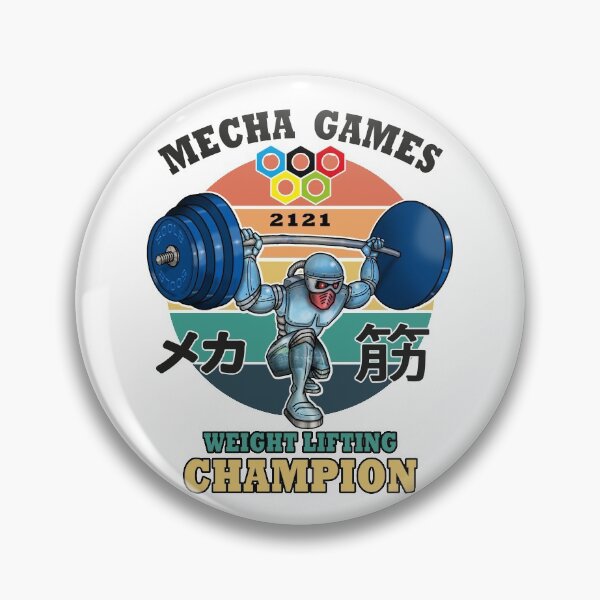 Item preview, Mecha Muscle Robot Weight Lifting Champion designed and sold by Status71.