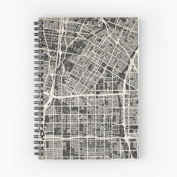 Item preview, Downey map California Ink lines designed and sold by InkMaps.