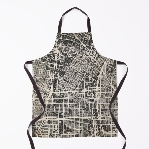Item preview, Downey map California Ink lines 2 designed and sold by InkMaps.