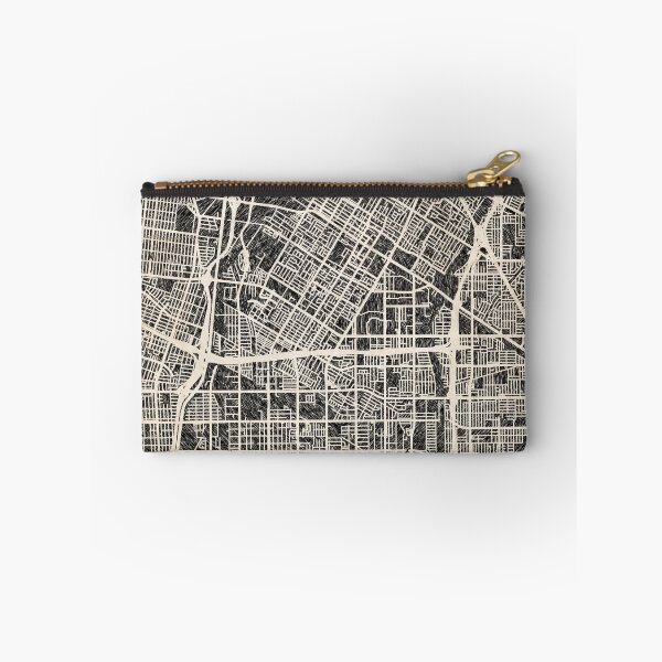 Item preview, Downey map California Ink lines 2 designed and sold by InkMaps.