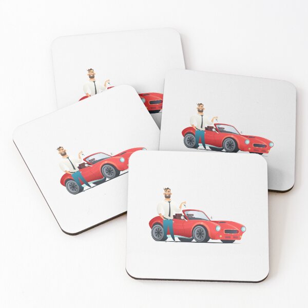 Item preview, Car Dealer with Sport Ca| Perfect Gift designed and sold by dorapegge.