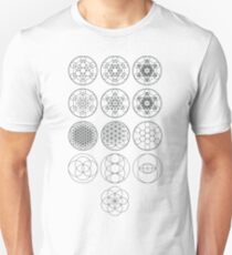 13 Circles | Sacred Geometry Unisex T-Shirt