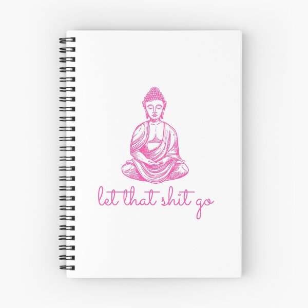 Item preview, Let That Shit Go, Meditation, Yoga Design designed and sold by Fiftyandfab.