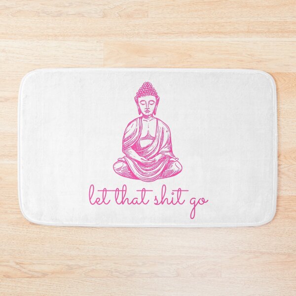 Item preview, Let That Shit Go, Meditation, Yoga Design designed and sold by Fiftyandfab.