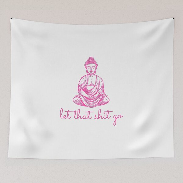 Item preview, Let That Shit Go, Meditation, Yoga Design designed and sold by Fiftyandfab.