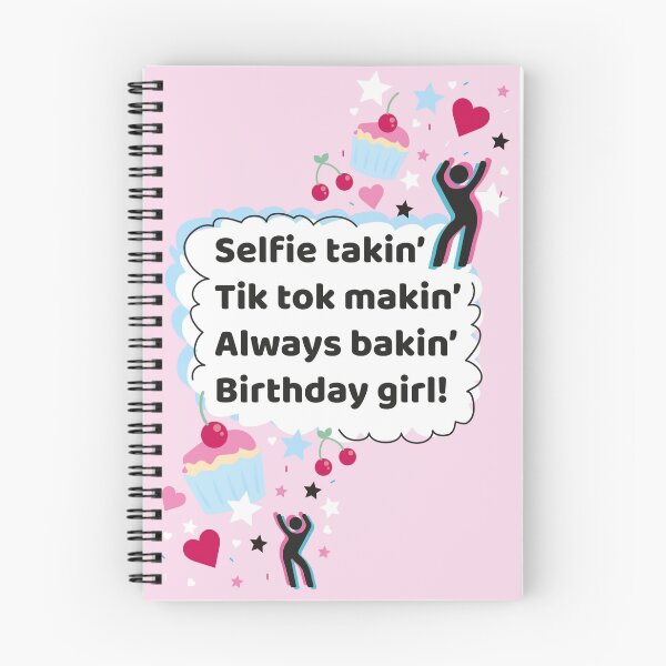 Item preview, Selfies, Tik Tok and Baking! designed and sold by RachRulu.