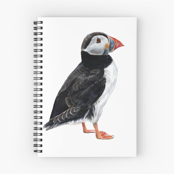 Item preview, Puffin colored pencil drawing designed and sold by Kathryn Green.